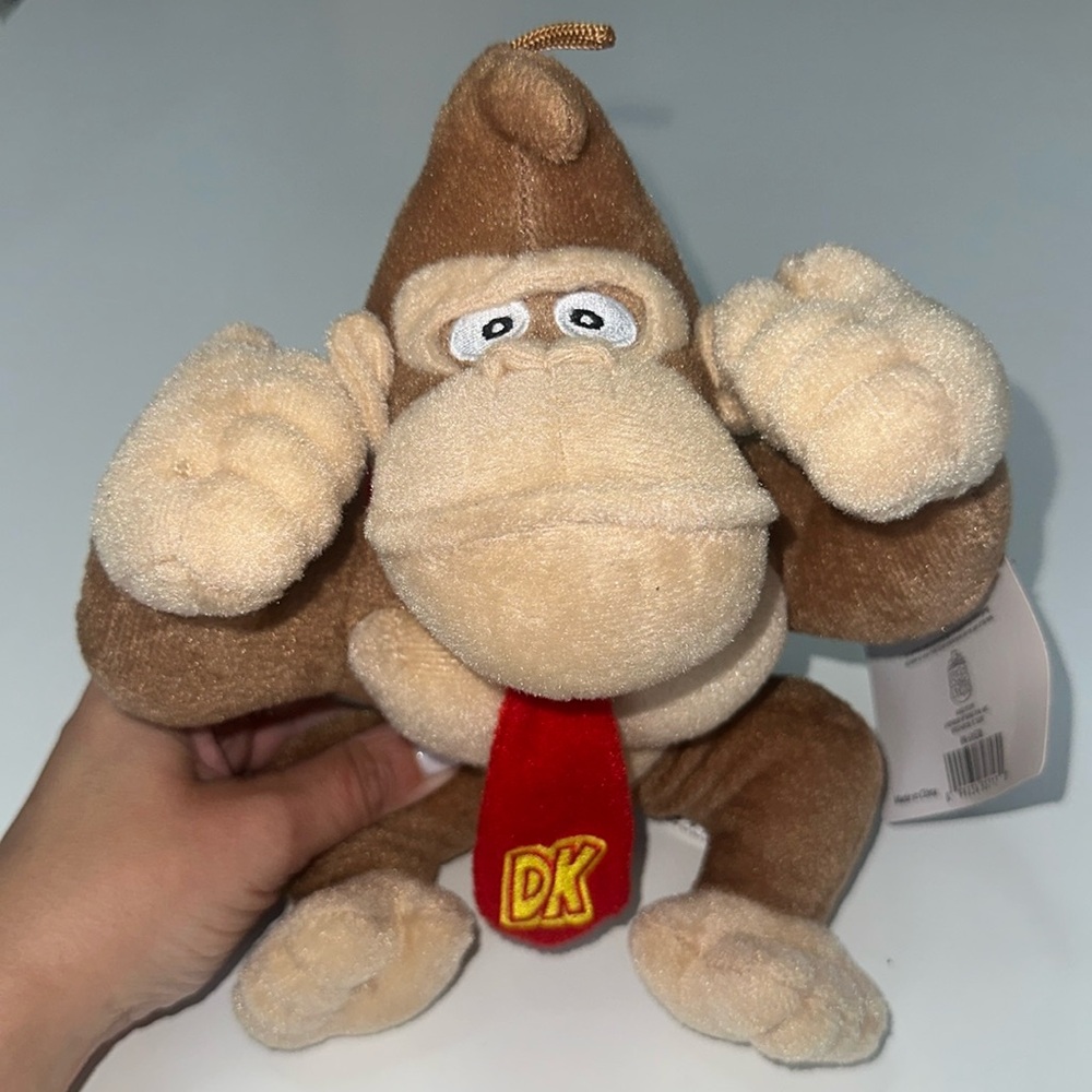 Donkey Kong plush Super Mario Nintendo